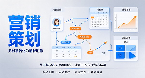 龙山区营销策划